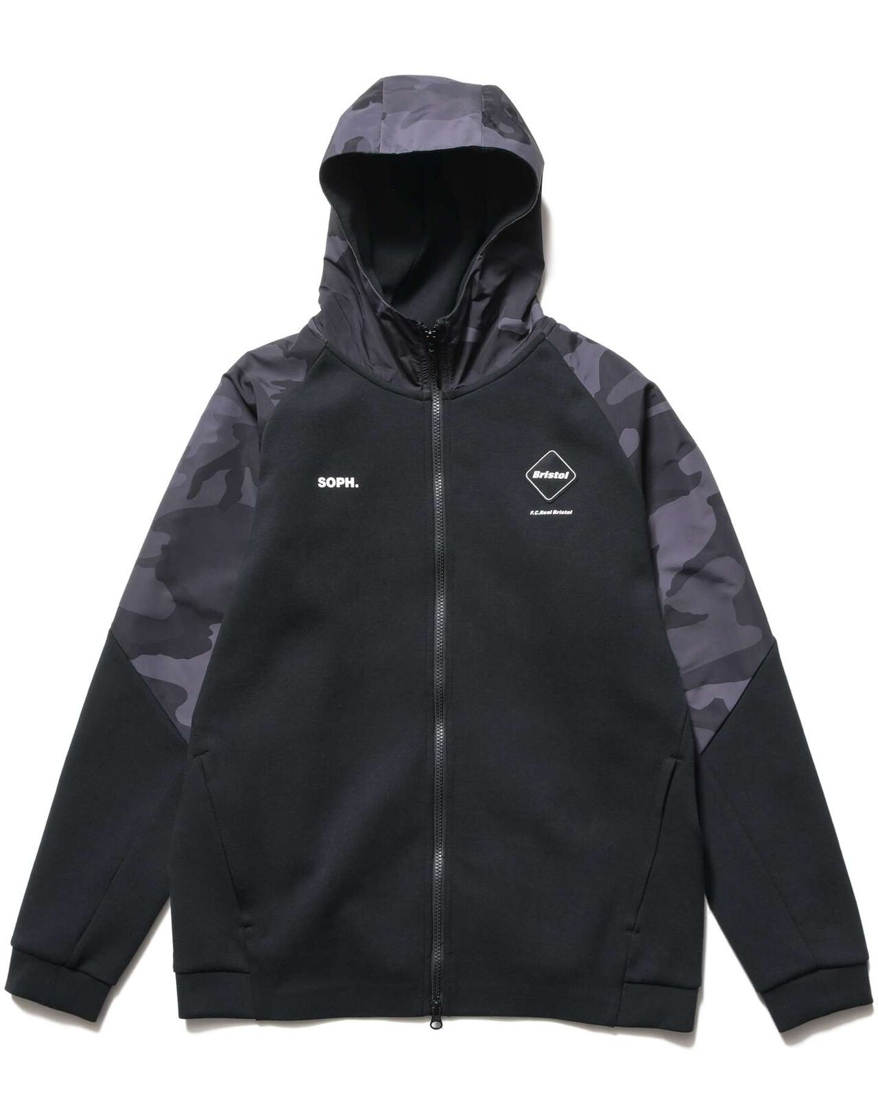 TECH SWEAT VENTILATION HOODIE,CAMOUFLAGE, large image number 0
