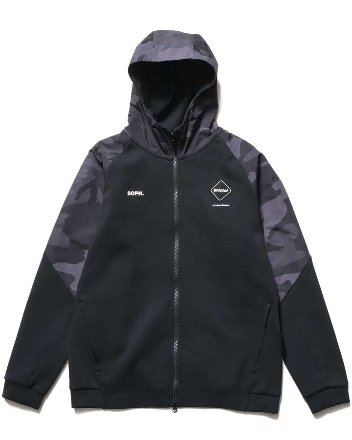 TECH SWEAT VENTILATION HOODIE,CAMOUFLAGE, medium