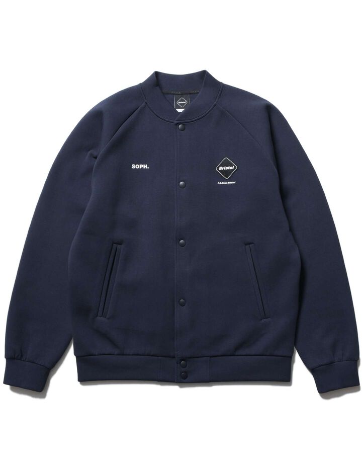 TECH SWEAT VARSITY BLOUSON,NAVY, medium