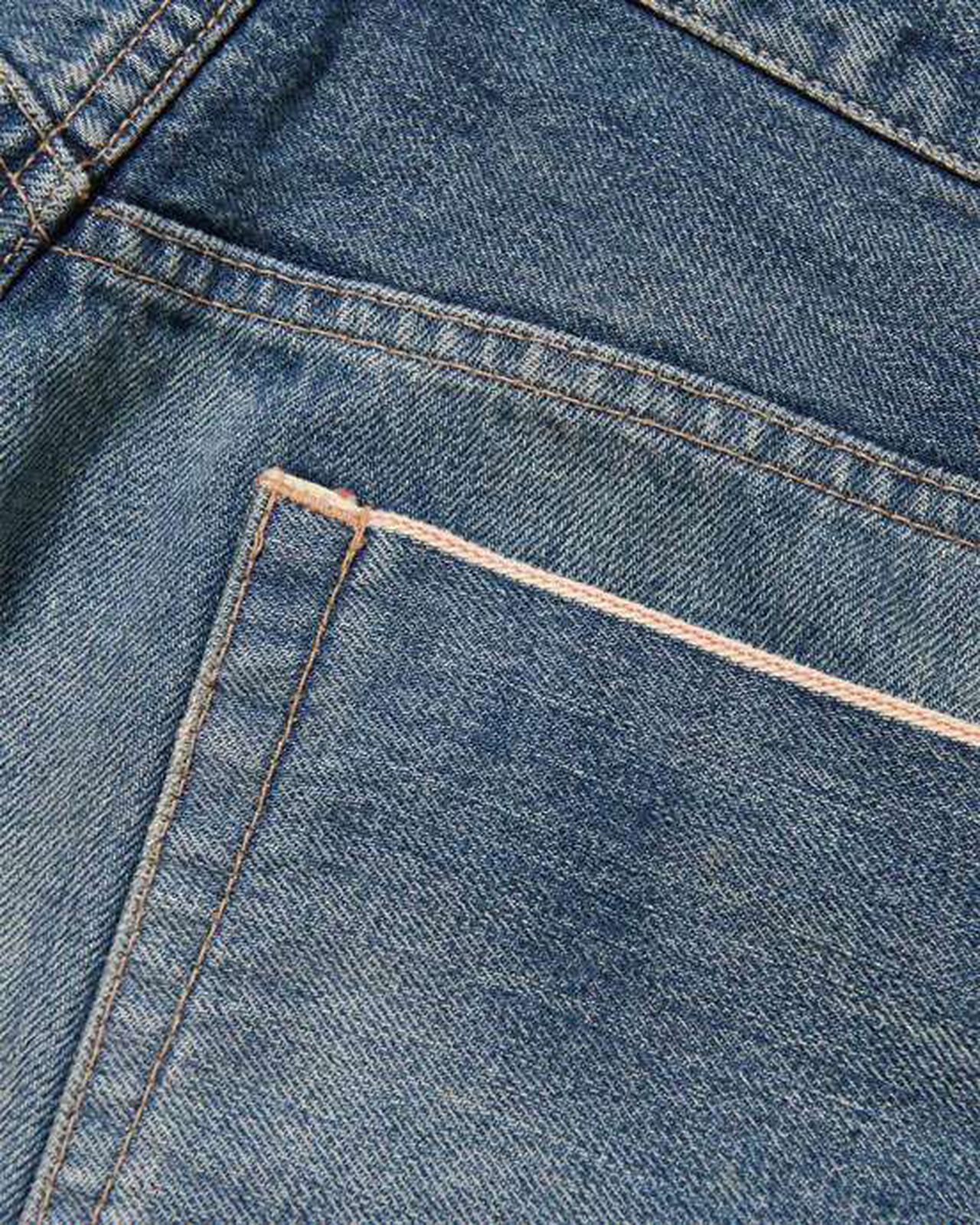 DAMAGED REGULAR FIT JEANS,INDIGO, large image number 4