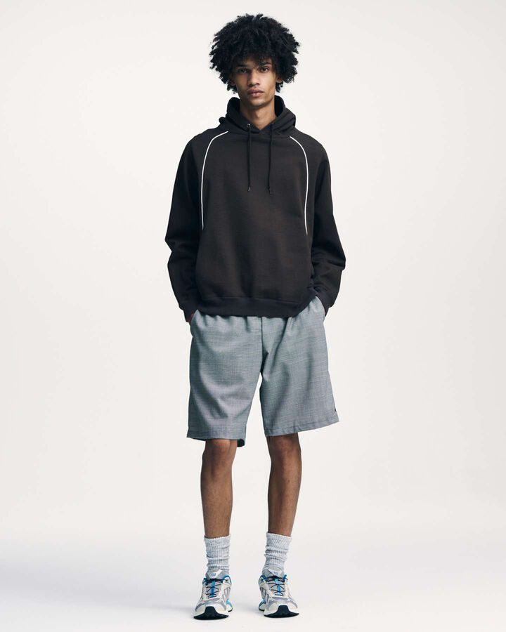 TROPICAL CHECK EASY SHORTS,B, medium image number 7