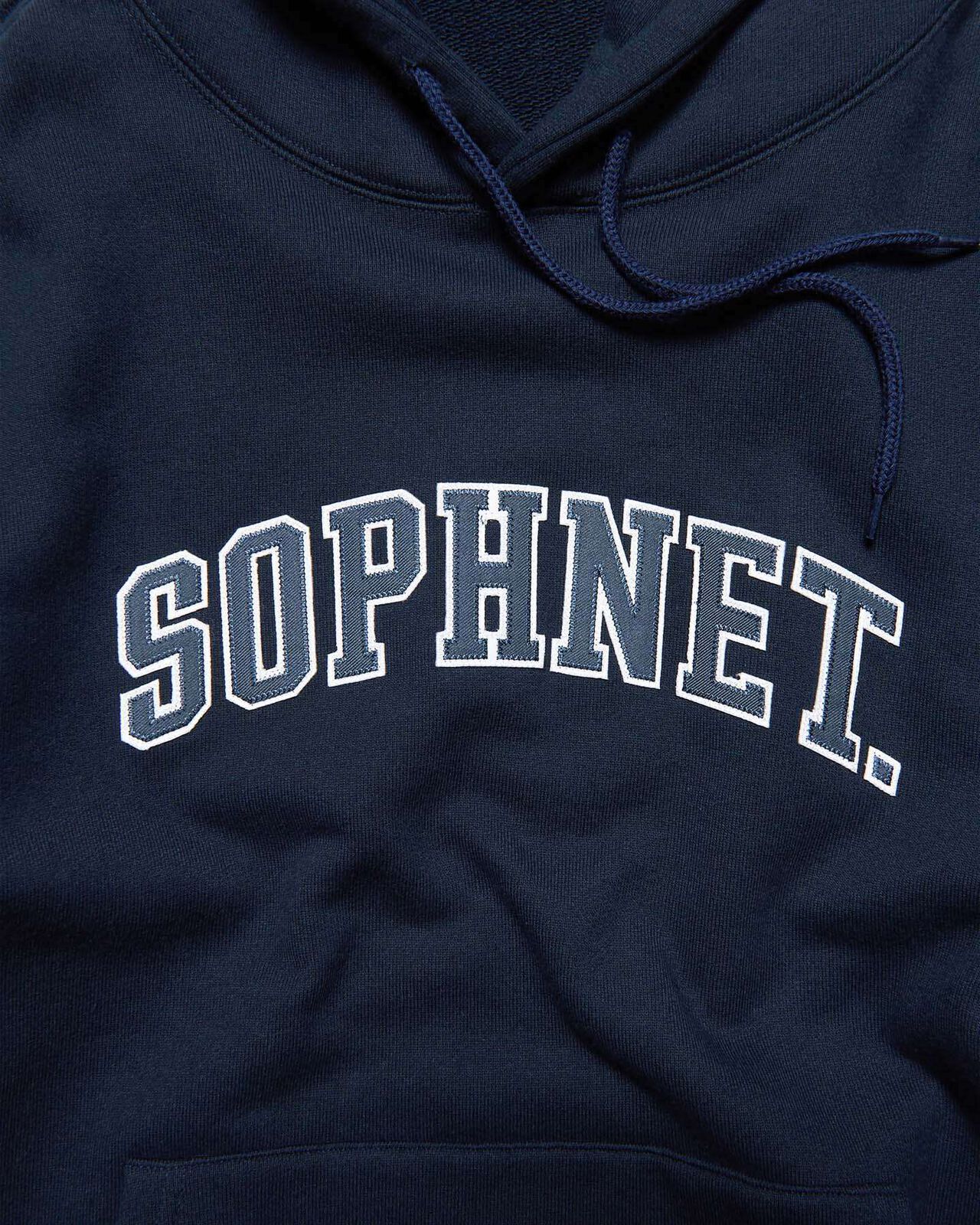 COLLEGE LOGO SWEAT HOODIE,NAVY, large image number 2