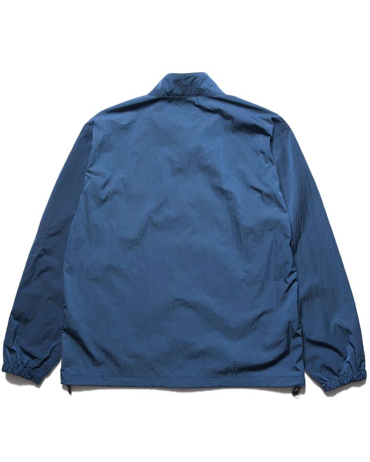 BIG LOGO NYLON STAND COLLAR BLOUSON,BLUE, medium image number 1