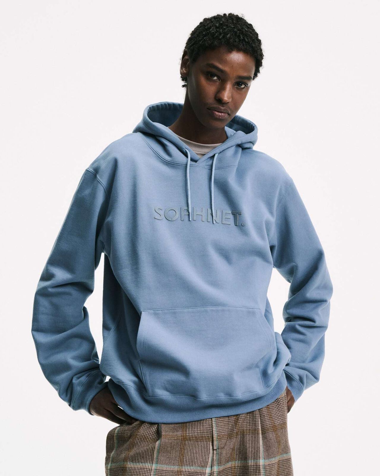 LOGO PATCH HOODIE,KHAKI, large image number 5