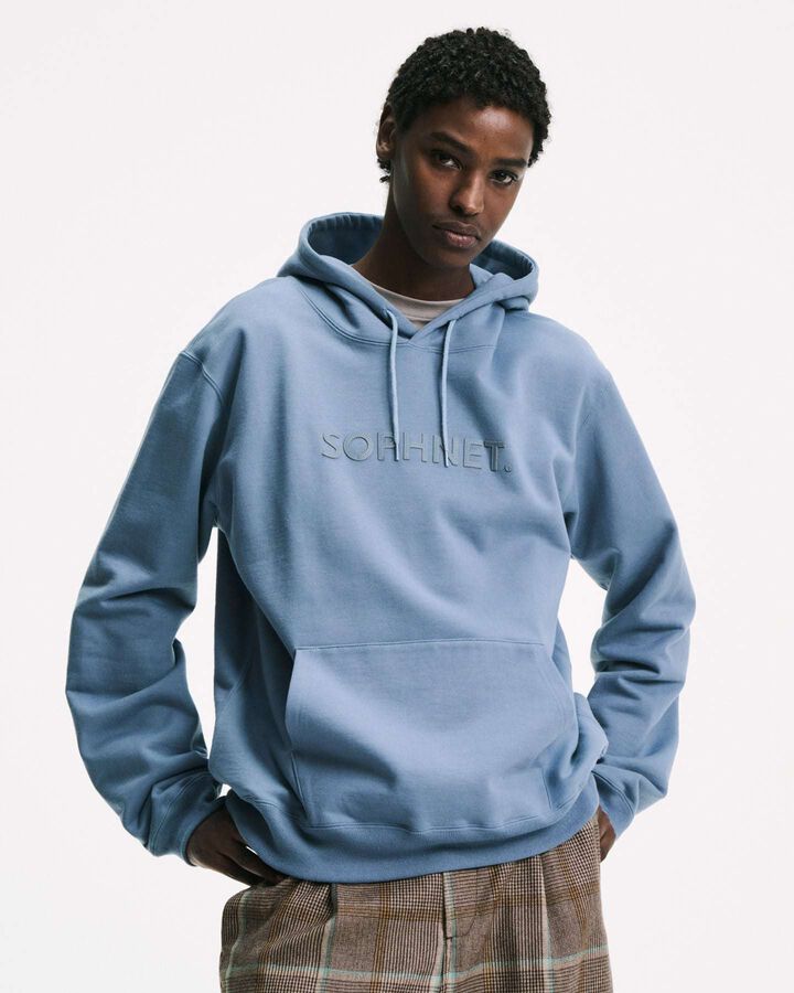 LOGO PATCH HOODIE,KHAKI, medium image number 5