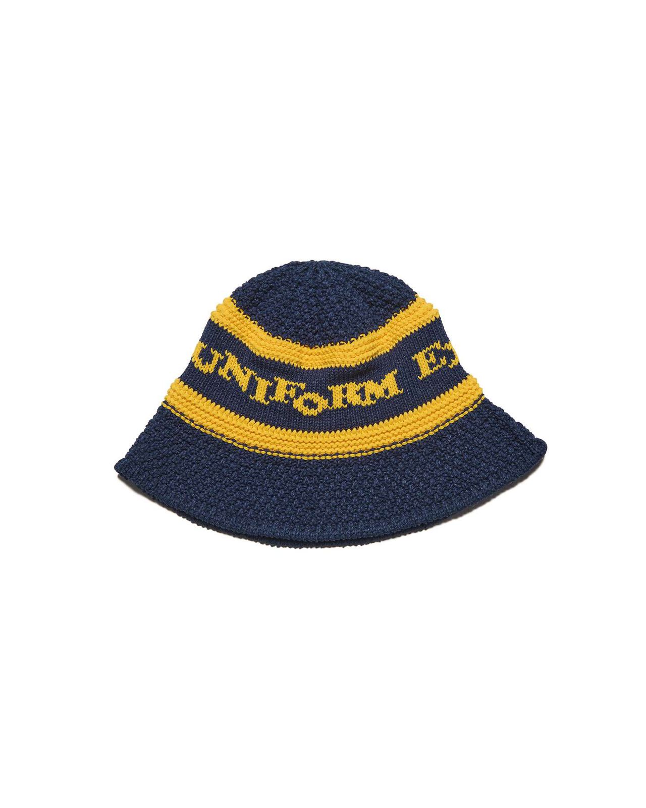 LOGO JACQUARD KNIT HAT,NAVY, large image number 0