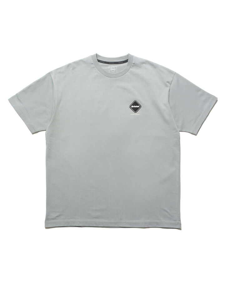 BIG LOGO BAGGY TEE,SAGE, medium