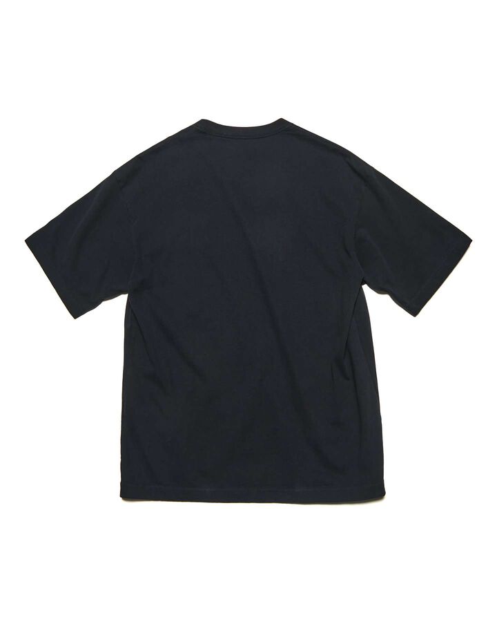 GRADATION LOGO S/S TEE,BLACK, medium image number 1