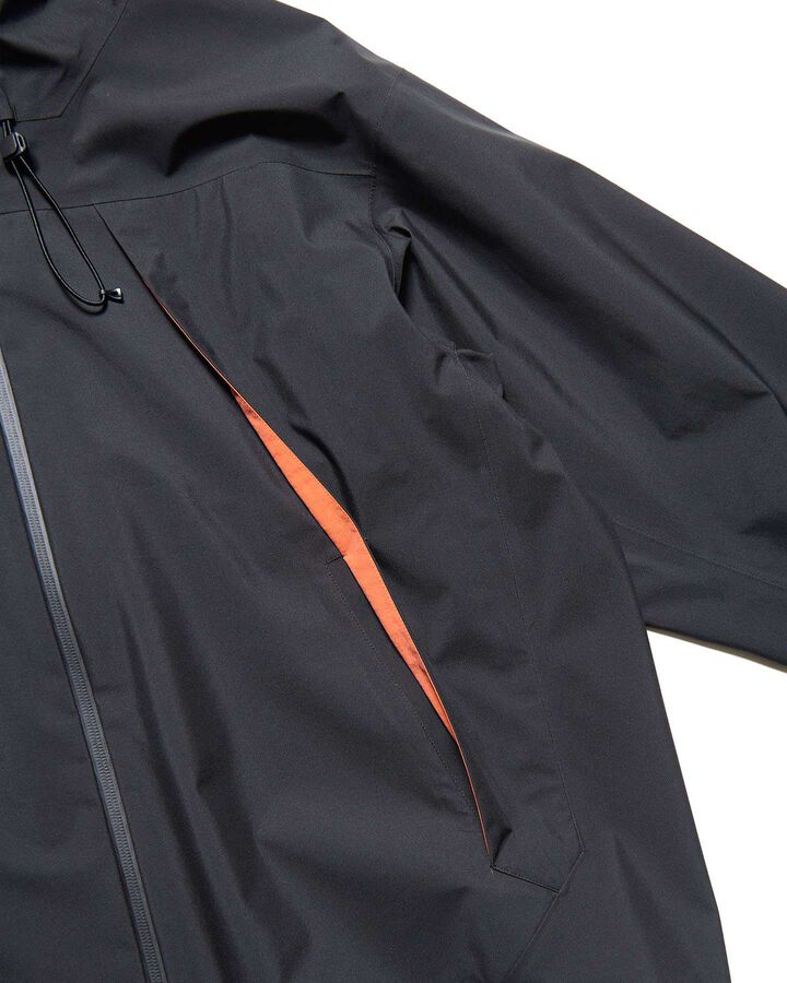 3-LAYER RIPSTOP MOUNTAIN JACKET,BLACK, medium image number 2