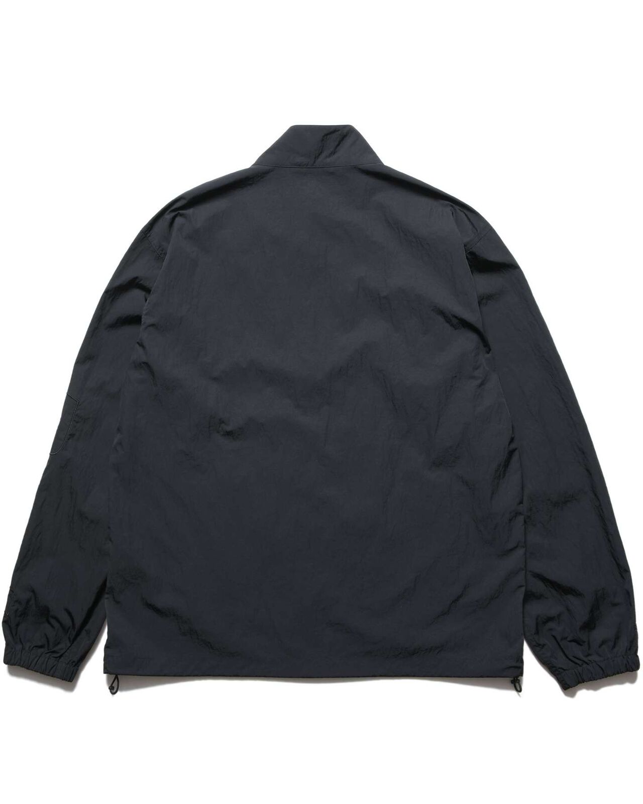 BIG LOGO NYLON STAND COLLAR BLOUSON,BLACK, large image number 1