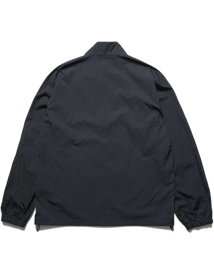 BIG LOGO NYLON STAND COLLAR BLOUSON,BLACK, medium image number 1