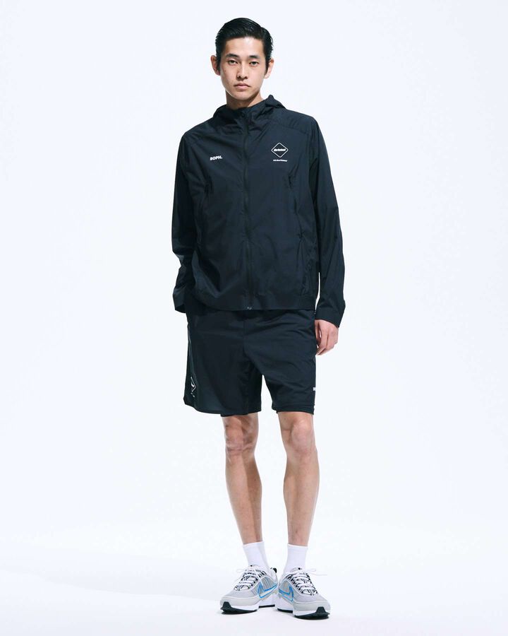 LIGHT WEIGHT BREATHABLE SHORTS,BLACK, medium image number 5