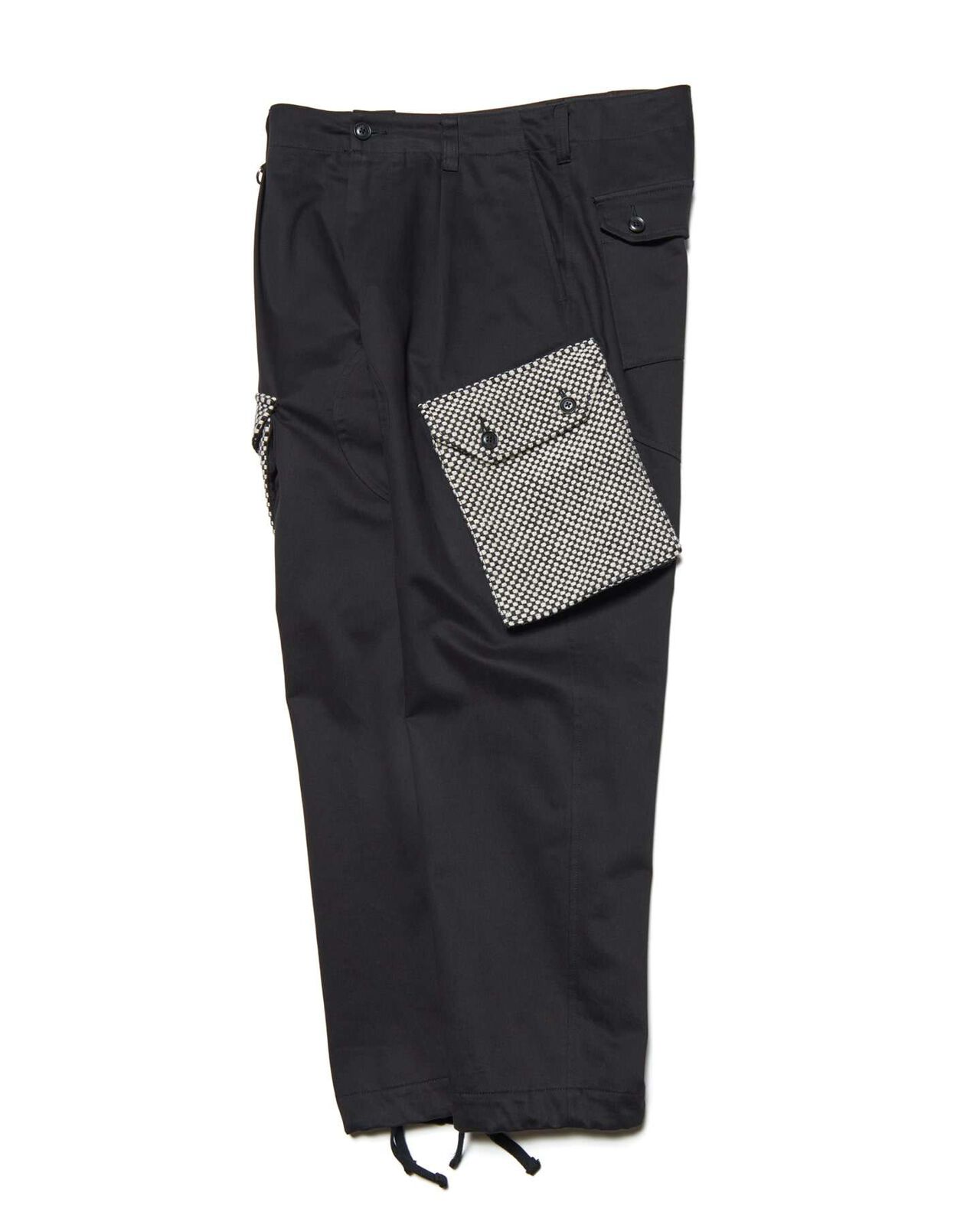 CARGO PANTS / Kvadrat Sisu,BLACK, large image number 0