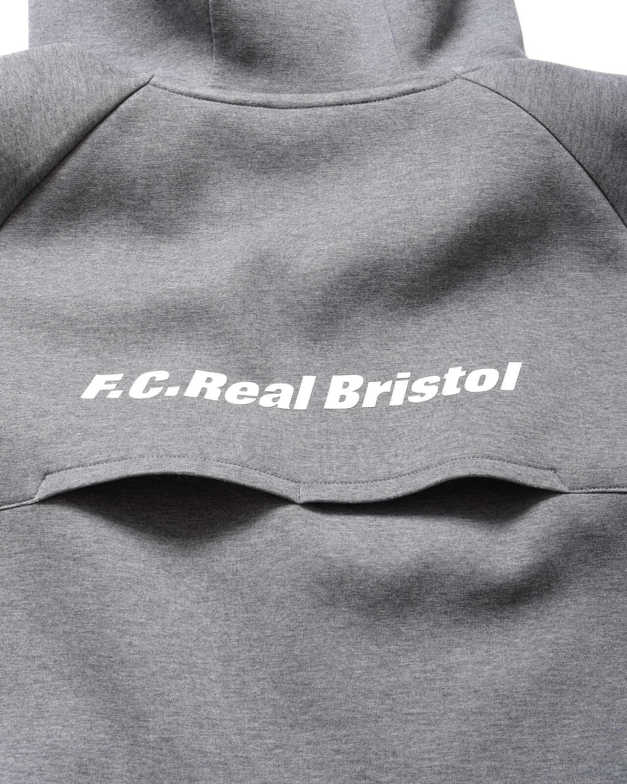 TECH SWEAT VENTILATION HOODIE,GRAY, large image number 3