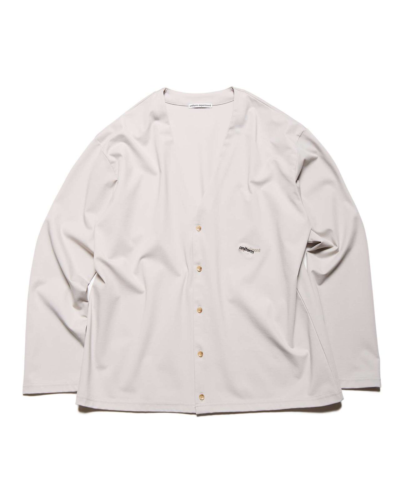 JERSEY CARDIGAN,BEIGE, large image number 0