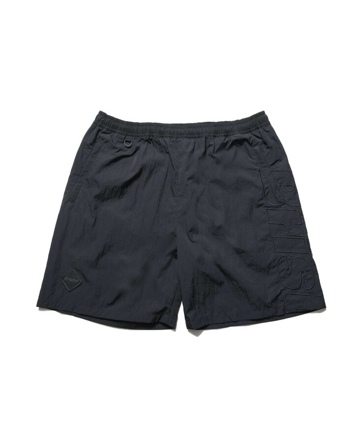 BIG LOGO NYLON EASY SHORTS,BLACK, medium