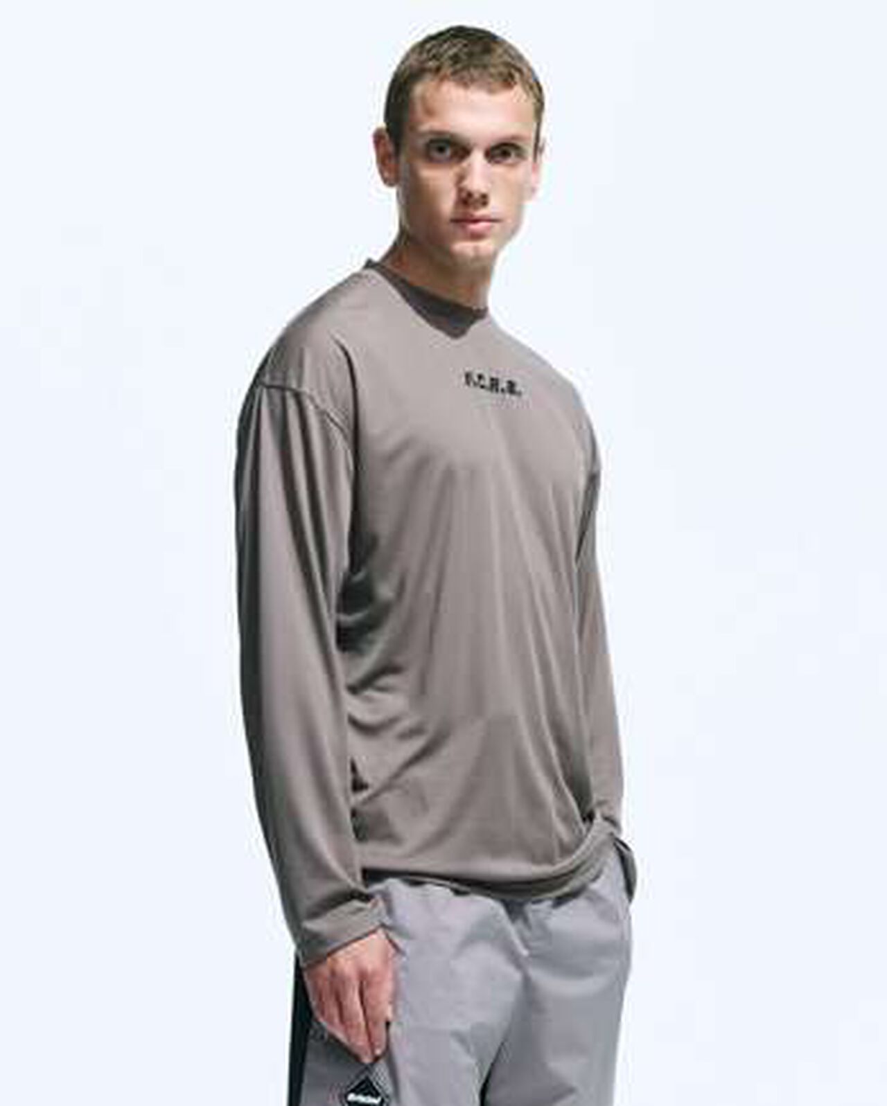 POLARTEC POWER DRY L/S TRAINING TOP,BLACK, large image number 5