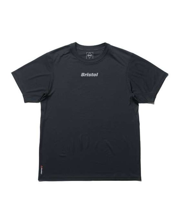 POLARTEC POWER DRY S/S TRAINING TOP,BLACK, medium
