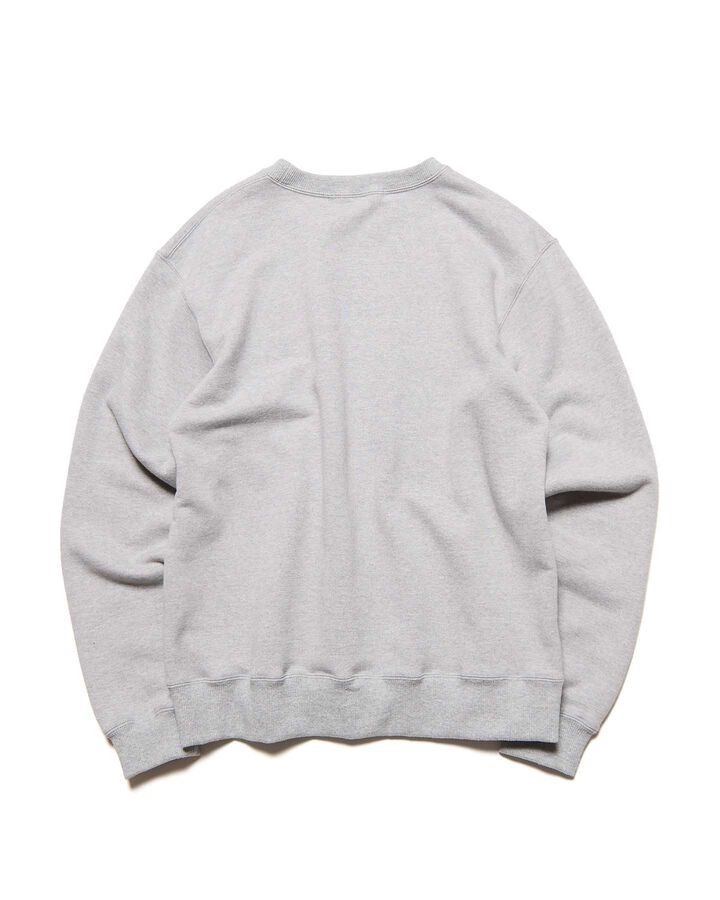 VINTAGE GRAPHIC CREWNECK SWEAT,GRAY, medium image number 1