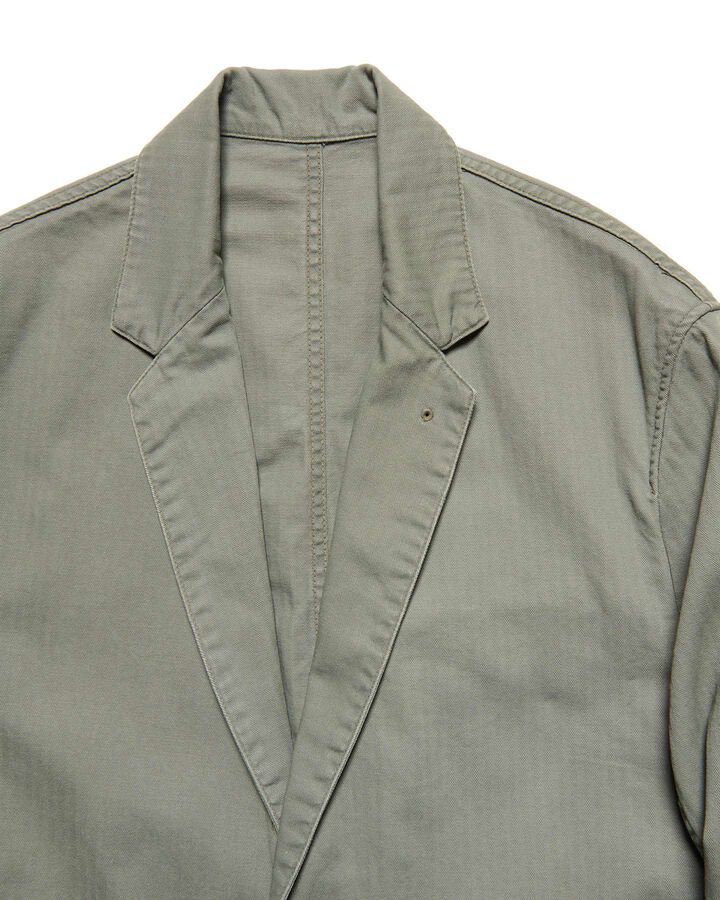 DAMAGED WIDE JACKET,KHAKI, medium image number 2