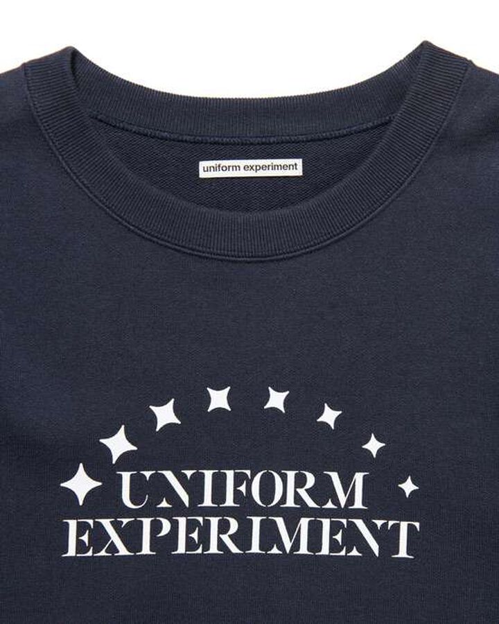 STENCIL LOGO SWEATSHIRT,NAVY, medium image number 2