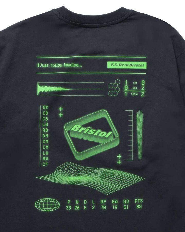 ANALYTICAL L/S TEE,BLACK, medium image number 2