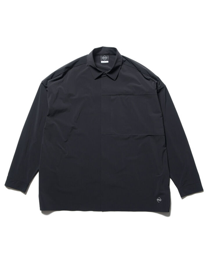TECH TEAM SHIRT JACKET,BLACK, medium