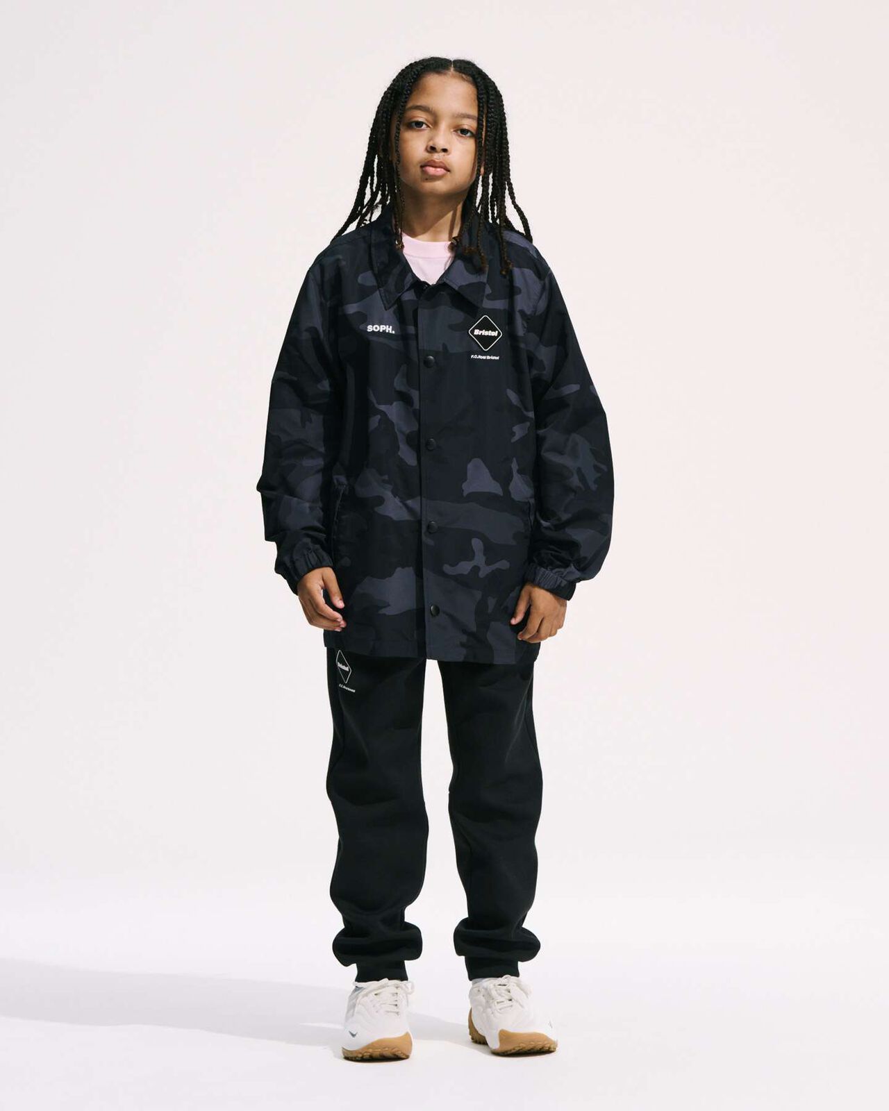 SUPPLEX NYLON COACH JACKET,BLACK, large image number 2
