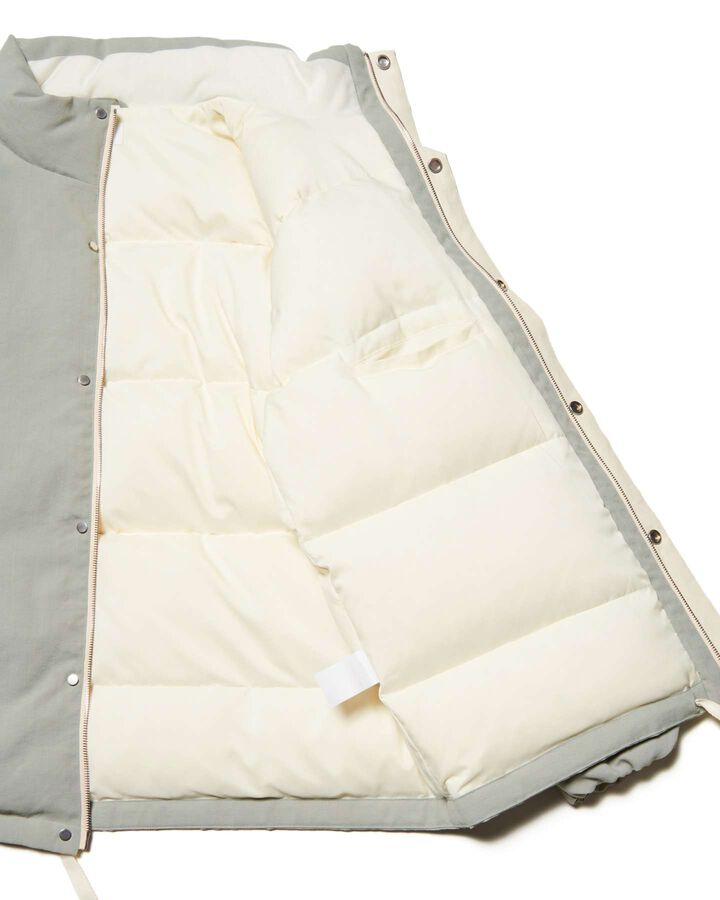 HOLLOW TUSSAH DOWN JACKET,SAGE, medium image number 2