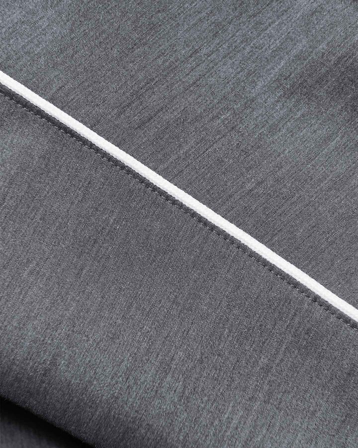 REFINED PIPING SLACKS,GRAY, medium image number 3