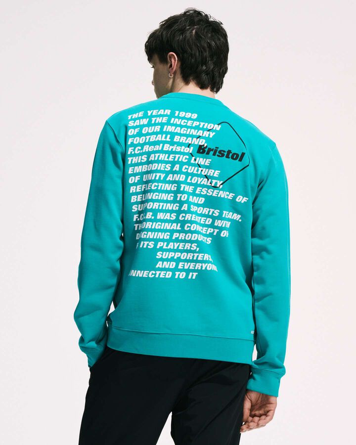 ORIGIN CREWNECK SWEAT,GRAY, medium image number 3