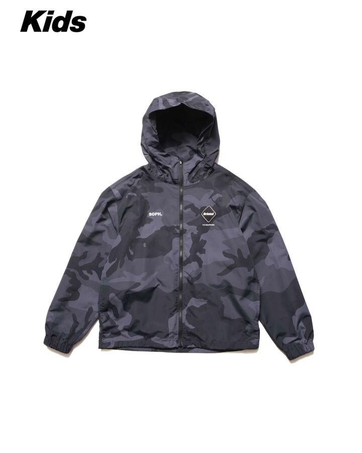 SUPPLEX NYLON HOODED BLOUSON,CAMOUFLAGE, medium
