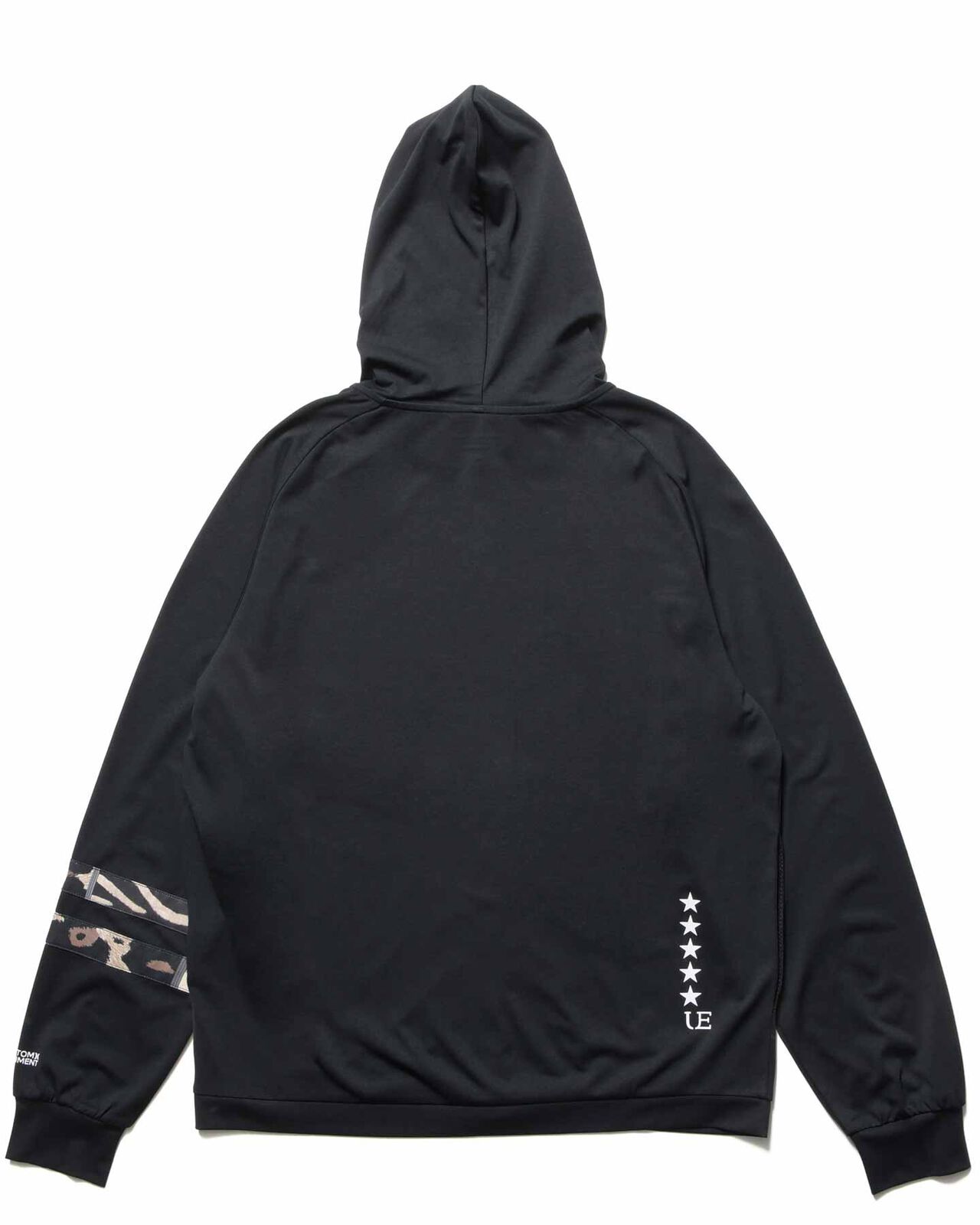 HURLEY AMPHIBIOUS PHANTOMRASH GUARD ZIP HOODIE,BLACK, large image number 1