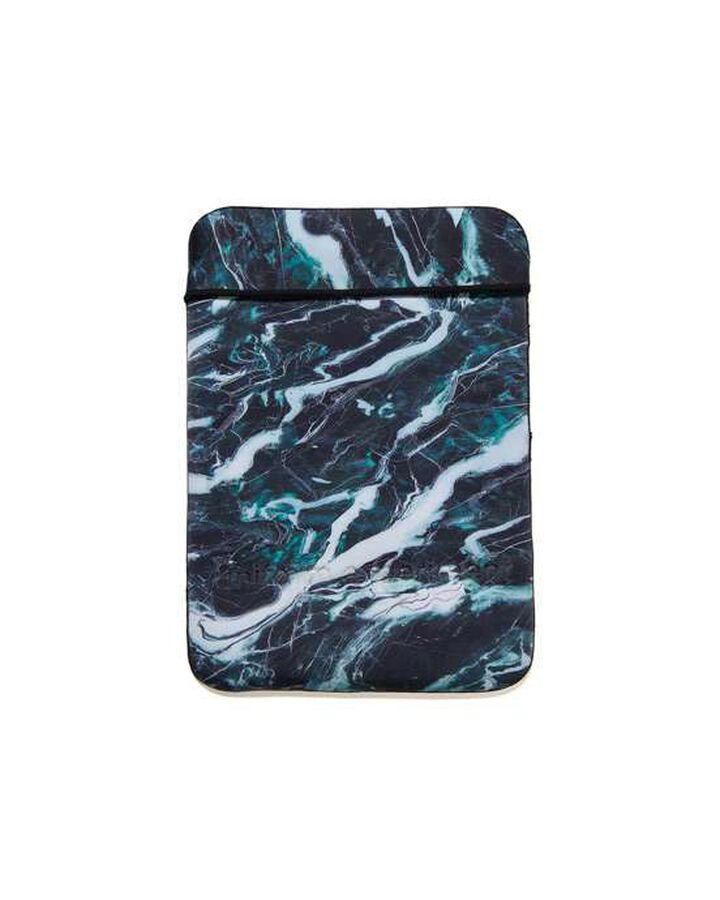 MARBLE LAPTOP SLEEVE (M),GREEN, medium