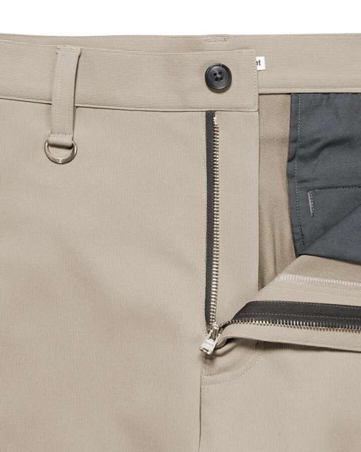 HIGH STRETCH PIQUE LONG PANTS,BEIGE, medium image number 2