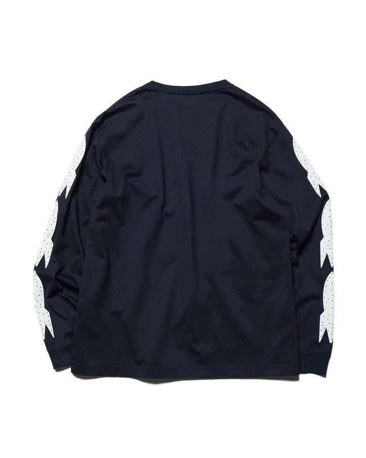 ROCKET LOGO L/S TEE,NAVY, medium image number 1