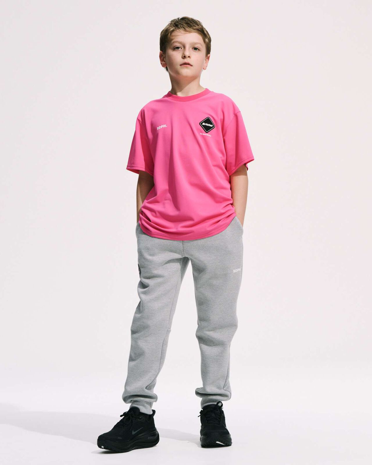 S/S ATHLETIC TOP,PINK, large image number 2