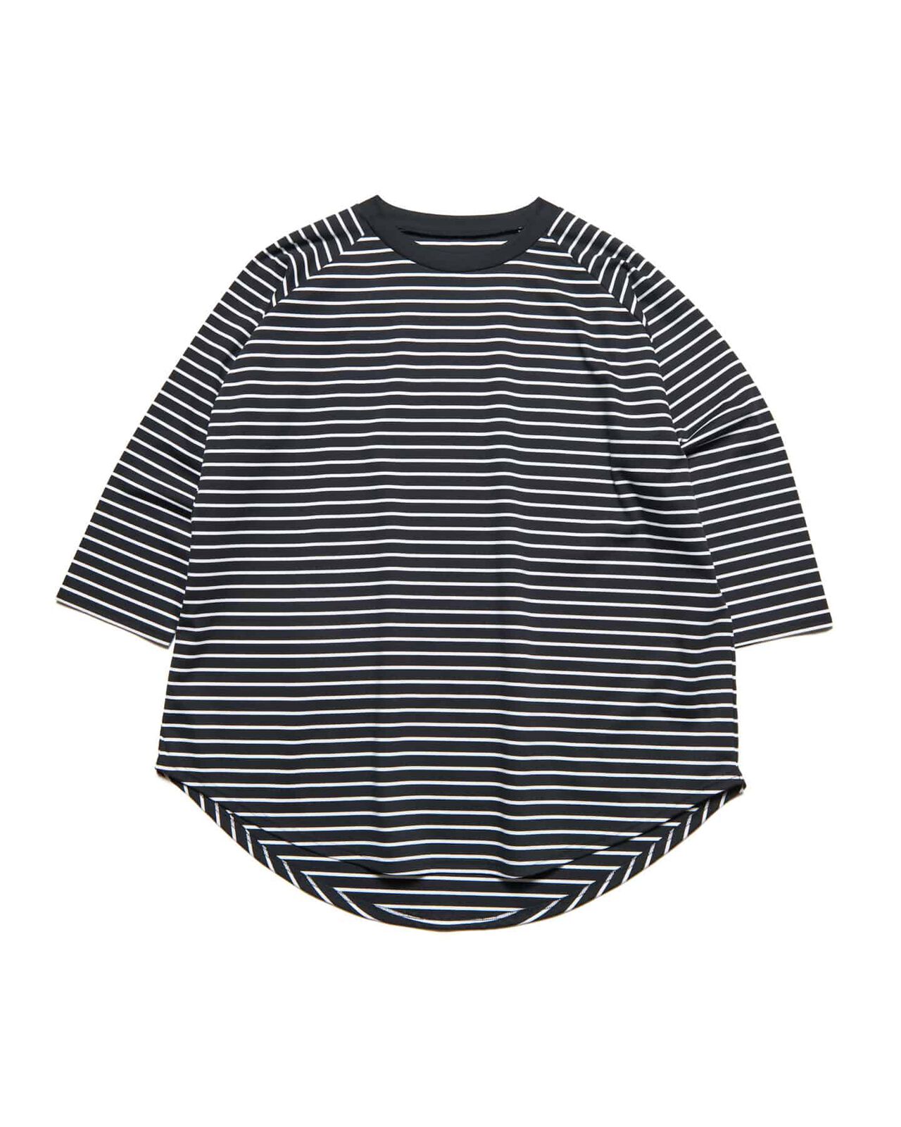 SUPIMA COTTON RAGLAN 3/4 WIDE TEE,A, large image number 0