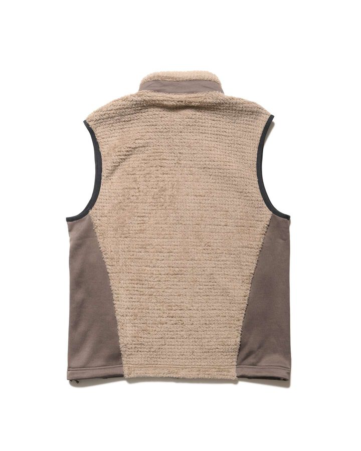 HYBRID FLEECE VEST,BEIGE, medium image number 1