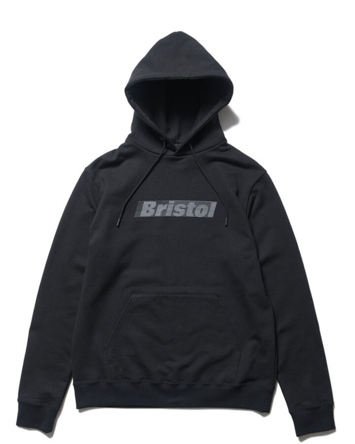 EFFECT LINE LOGO TEAM SWEAT HOODIE,BLACK, medium image number 0