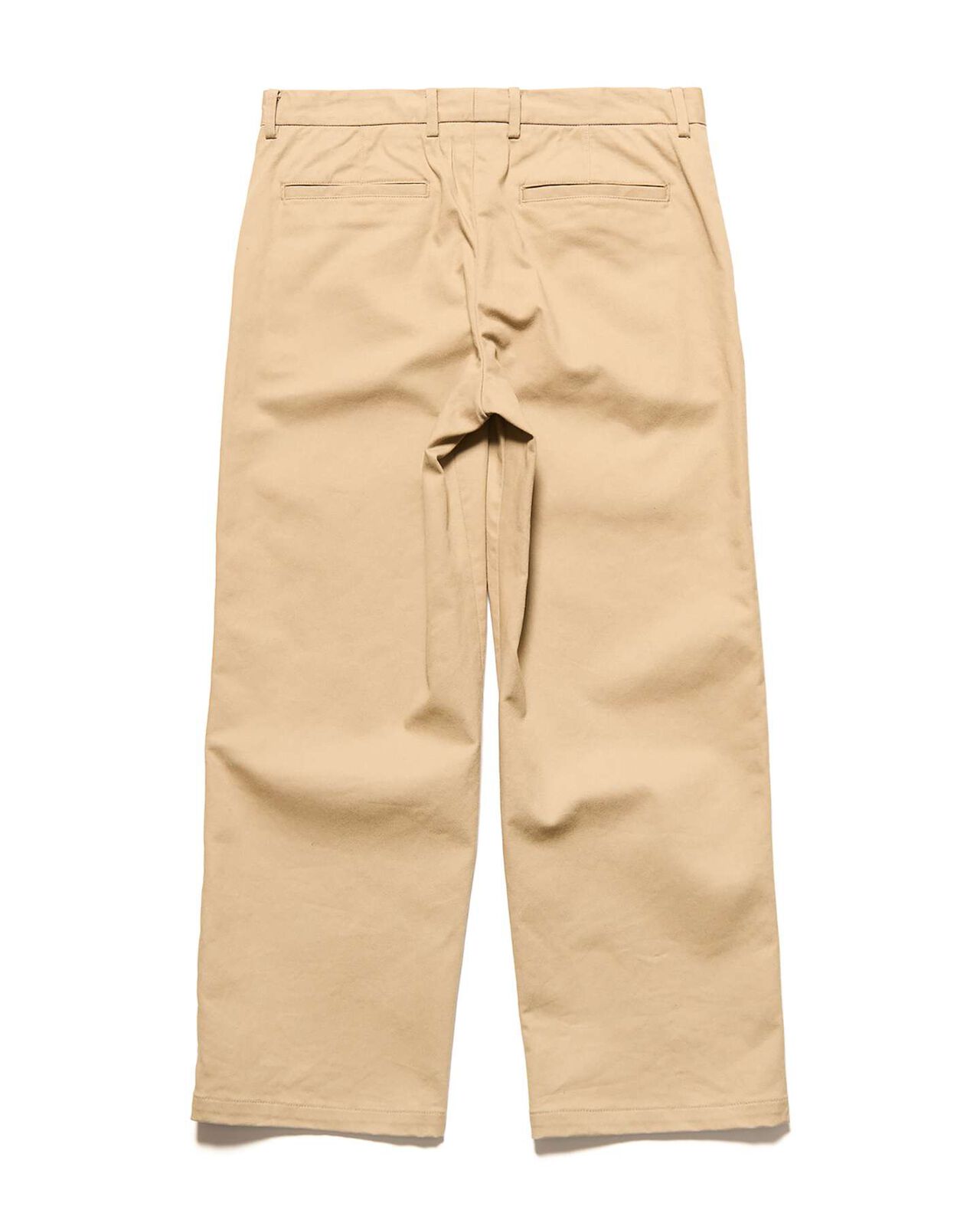 STRETCH TWILL STANDARD SLACKS,BEIGE, large image number 1