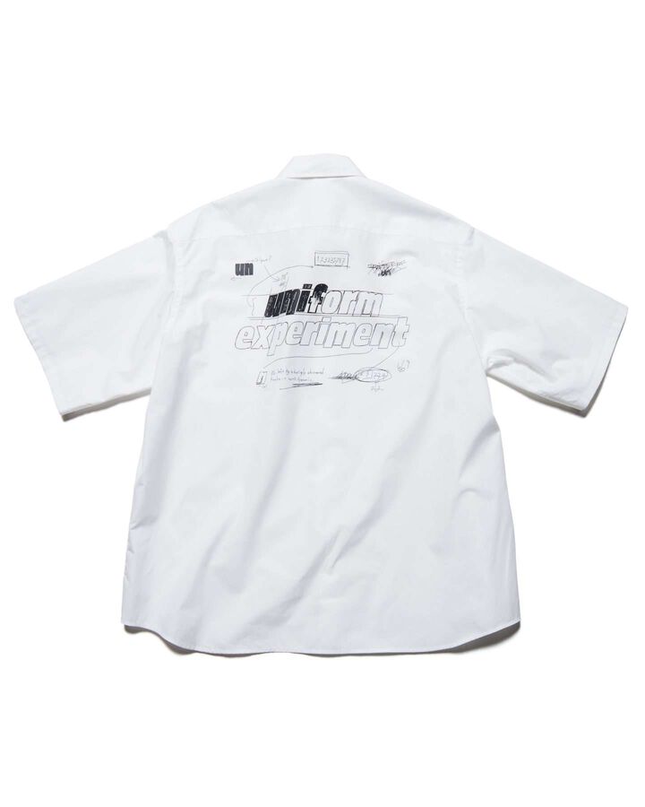 IN-PROCESS PRINT S/S SHIRT,WHITE, medium image number 0