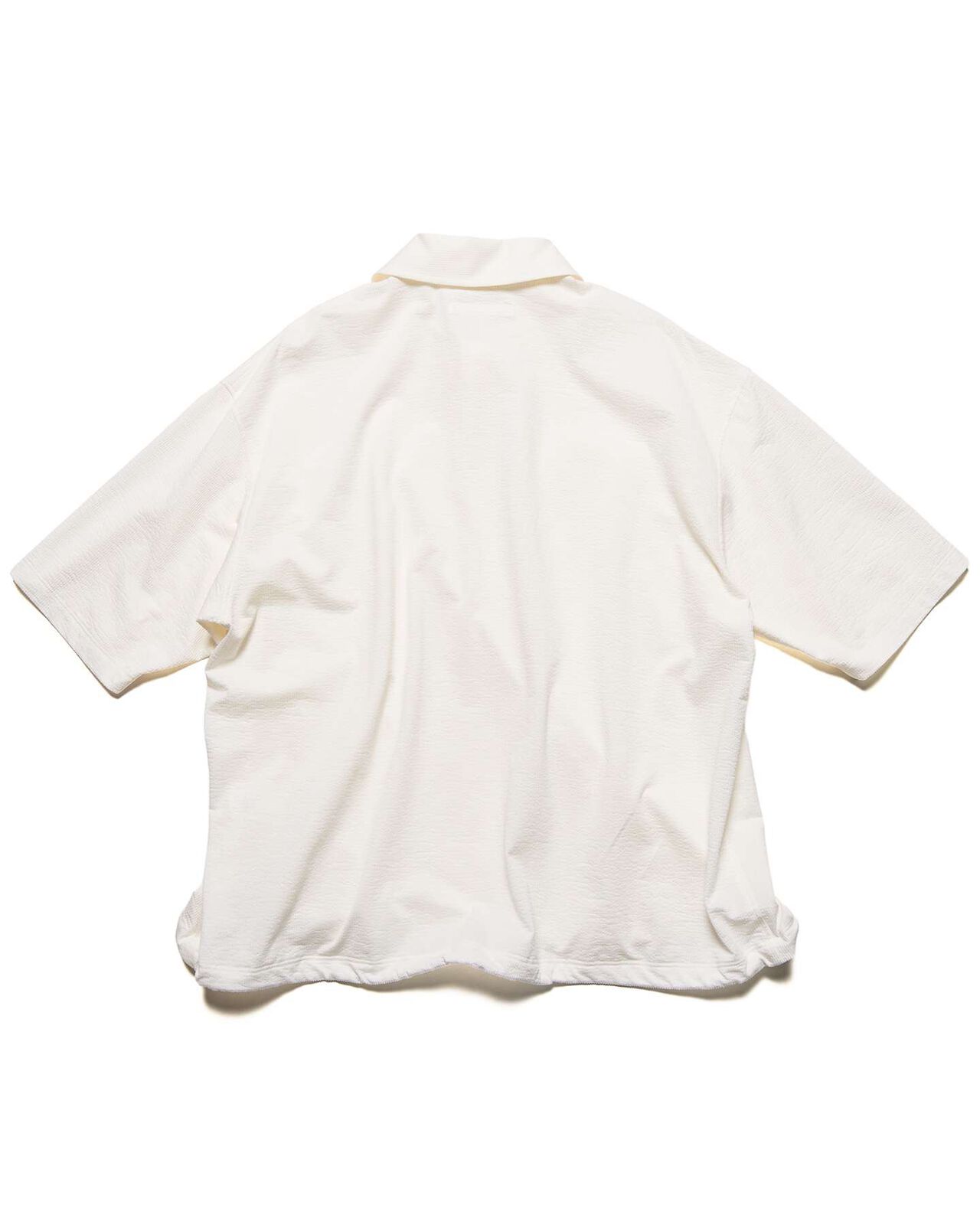 STRETCH SUCKER S/S POLO SHIRT,WHITE, large image number 1