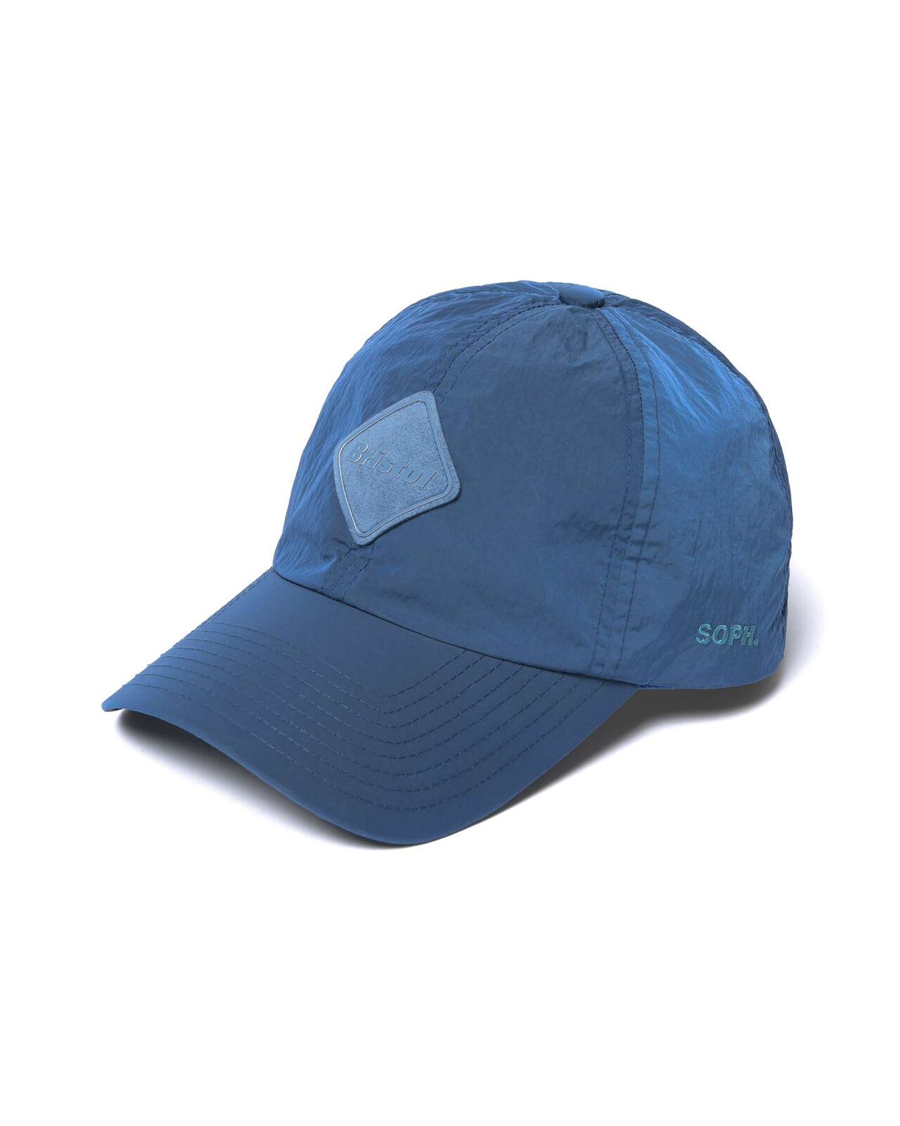 EMBLEM NYLON CAP,BLUE, large image number 0