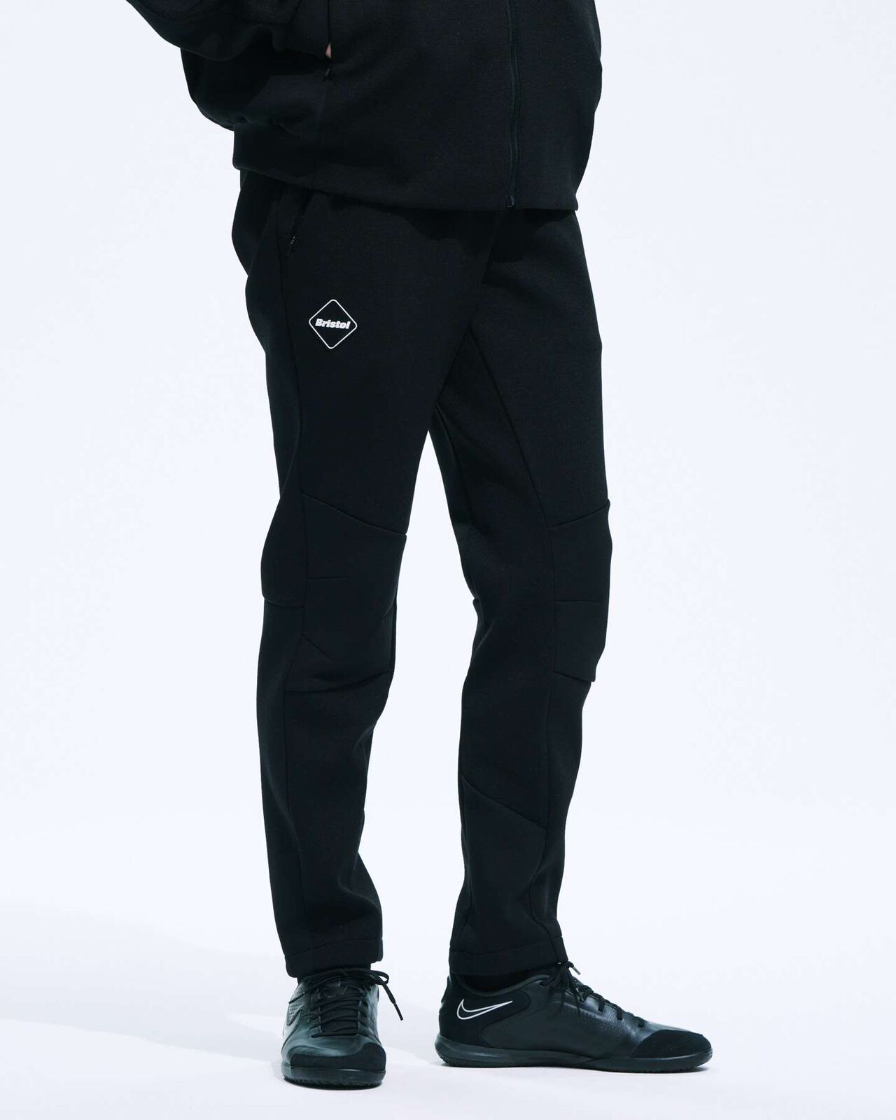 QUARTER KNIT PANTS,BLACK, large image number 5