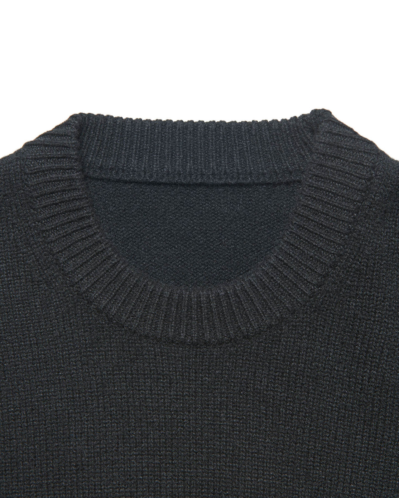 LOGO PATCH KNIT,BLACK, large image number 3