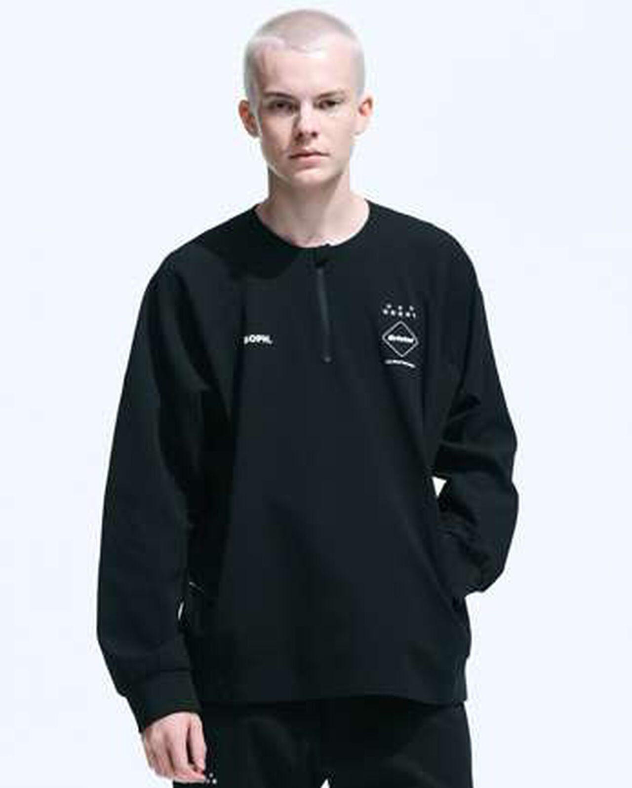 PDK HALF ZIP TOP,GREEN, large image number 5
