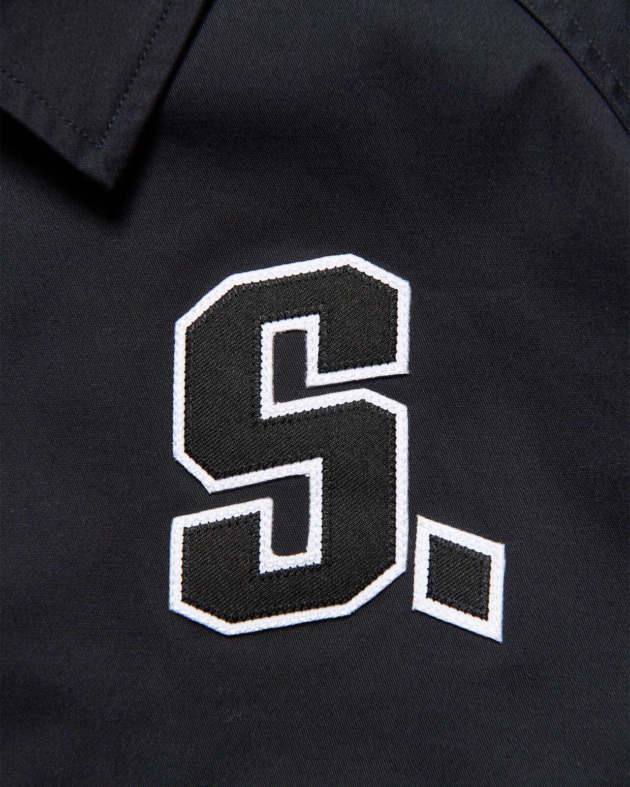 STRETCH TWILL COACH JACKET,BLACK, large image number 2