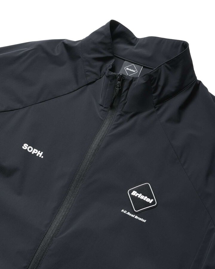 4WAY STRETCH TRACK JACKET,BLACK, medium image number 2