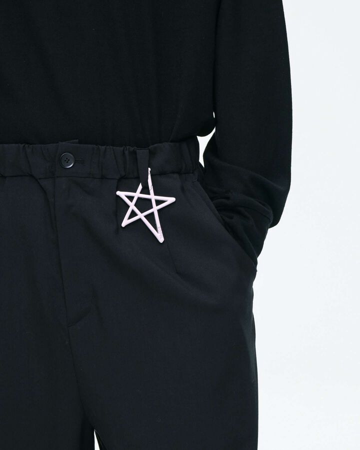 STAR KEYRING,SILVER, medium image number 4